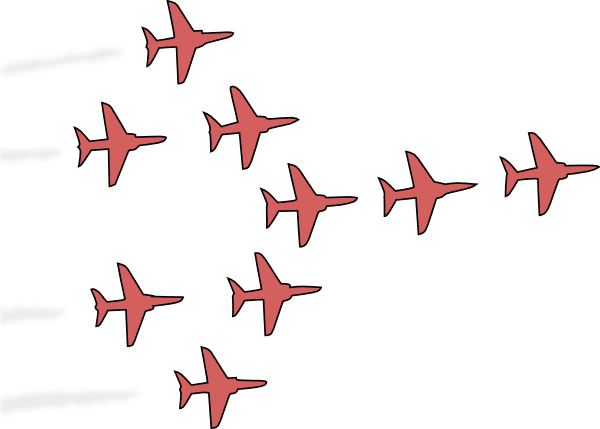 Arrow Clipart Airplane - Red Arrow Plane Drawing - Free Transparent PNG Clipart Images Download. - Transparent PNG Free Download | PNGio