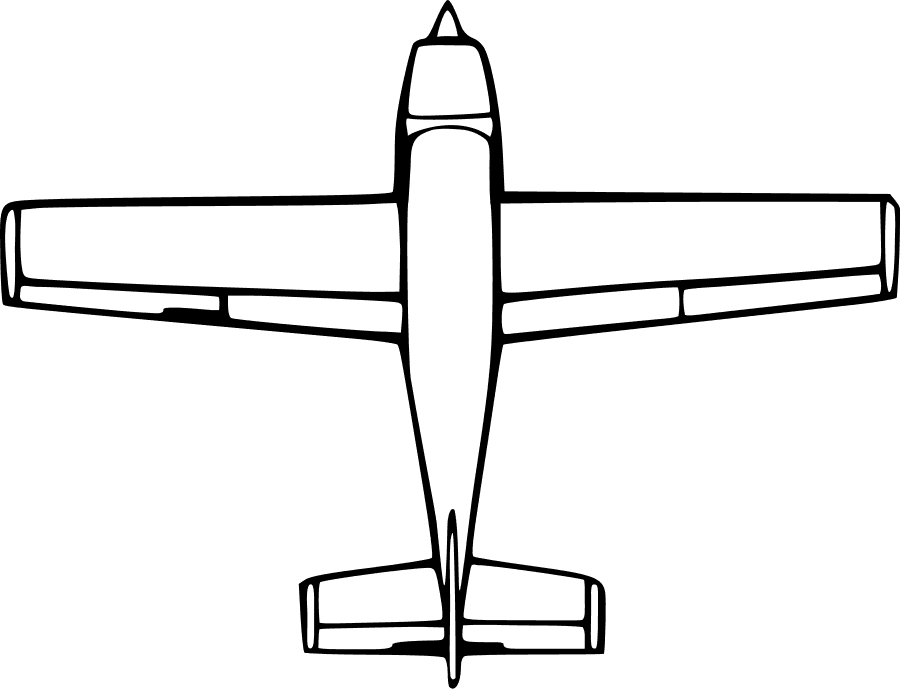 Top Down Airplane View Clipart, Vector Clip Art Online, - Birds Eye View Of A Plane - Free Transparent PNG Clipart Images Download. - Transparent PNG Free Download | PNGio