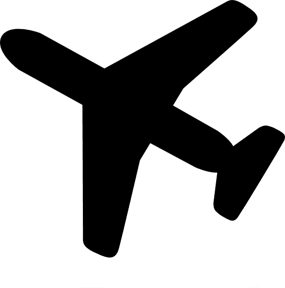 Clip Art Airplane Silhouette Clipart Kid - Plane Clip Art - Free Transparent PNG Clipart Images Download. - Transparent PNG Free Download | PNGio