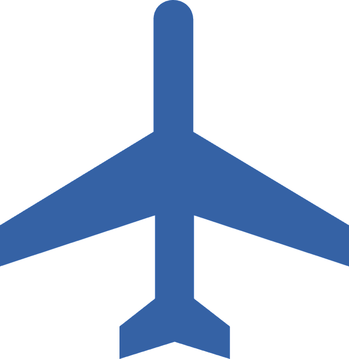 Airplane With Banner Clipart 5, Buy Clip Art - Plane Logo Blue - Free Transparent PNG Clipart Images Download. - Transparent PNG Free Download | PNGio