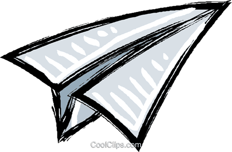 Paper Airplane Royalty Free Vector Clip Art Illustration - Illustration - Free Transparent PNG Clipart Images Download. - Transparent PNG Free Download | PNGio