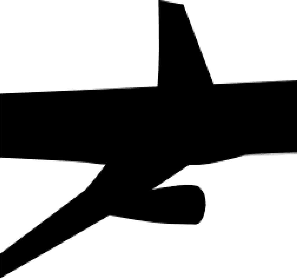 Airplane Clipart Black And White Airplane Clipart Black - Narrow-body Aircraft - Free Transparent PNG Clipart Images Download. - Transparent PNG Free Download | PNGio