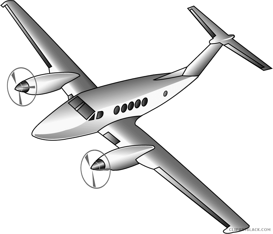 Airplane Transportation Free Black White Clipart Images - Clip Art - Free Transparent PNG Clipart Images Download. - Transparent PNG Free Download | PNGio