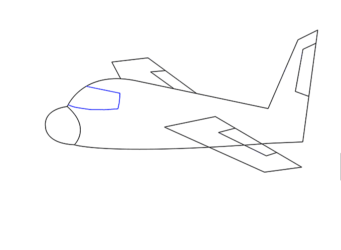 Drawn Airplane Line Drawing - Sketch - Free Transparent PNG Clipart Images Download. - Transparent PNG Free Download | PNGio