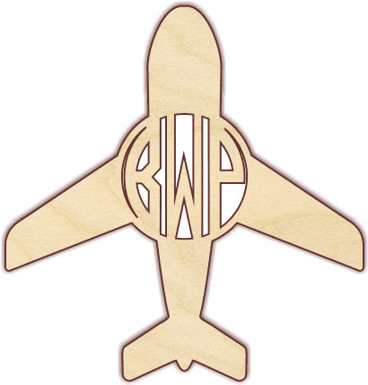 Airplane Monogram - Felt - Free Transparent PNG Clipart Images Download. - Transparent PNG Free Download | PNGio