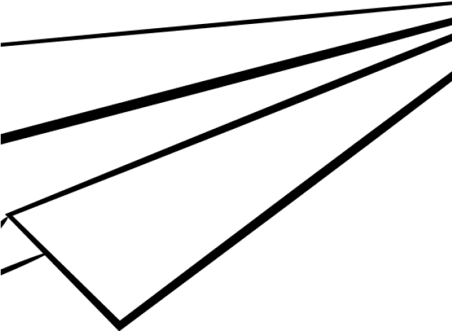 Paper Clipart Airplan - Line Art - Free Transparent PNG Clipart Images Download. - Transparent PNG Free Download | PNGio