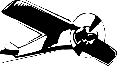 269 Free Airplane Vector Clipart - 1s Tee High Wing Airplane Transparent PNG - 500x285 - Free Download on - Transparent PNG Free Download | PNGio