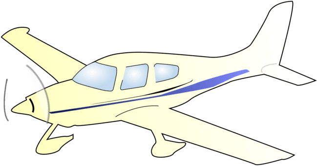 Airplane Light Aircraft Cartoon Drawing Aviation - Cessna 172 Clipart Transparent PNG - 649x340 - Free Download on - Transparent PNG Free Download | PNGio