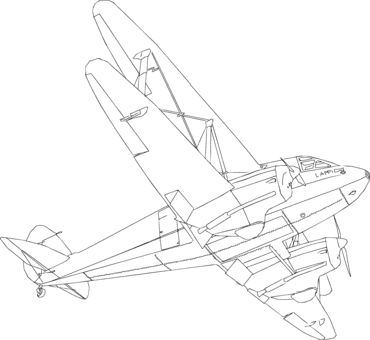 Airplane Fixed-wing Aircraft Line Art Drawing - Glückwünsche Zum Piloten, Ihre Flügel Erwerbend Karte Transparent PNG - 370x340 - Free Download on - Transparent PNG Free Download | PNGio