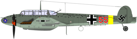 Messerschmitt Bf 109 Messerschmitt Bf 110 Airplane - Messerschmitt Bf Png Transparent PNG - 440x340 - Free Download on - Transparent PNG Free Download | PNGio