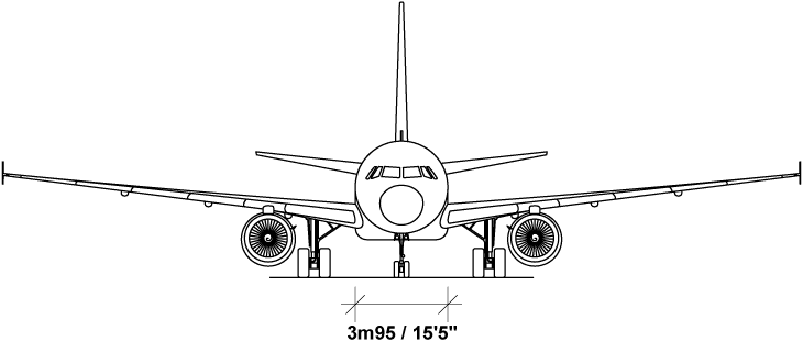 Drawn Airplane Airliner - Aircraft Drawing Front View Transparent PNG - 730x310 - Free Download on - Transparent PNG Free Download | PNGio