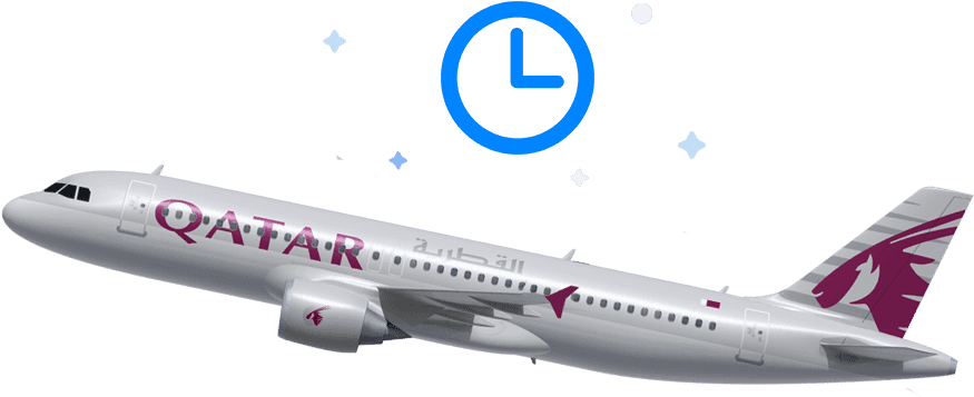 Qatar Airways Flight Delay Compensation - Boeing 737 Next Generation, HD Png Download - Transparent PNG Free Download | PNGio
