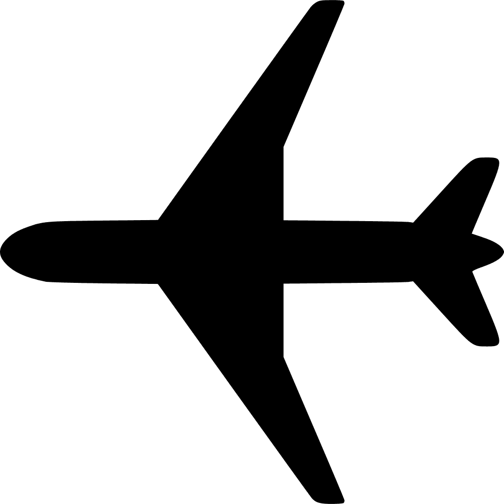 Transparent Airplane Icon Png - Airliner, Png Download - Transparent PNG Free Download | PNGio