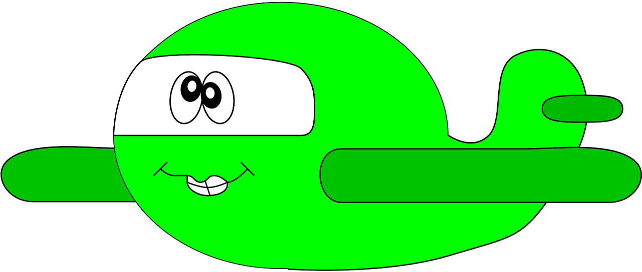 Avión, Verde, Dibujos Animados, Niño - Sad Airplane, HD Png Download - Transparent PNG Free Download | PNGio