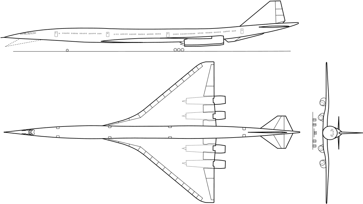 Boeing 2707, HD Png Download - Transparent PNG Free Download | PNGio