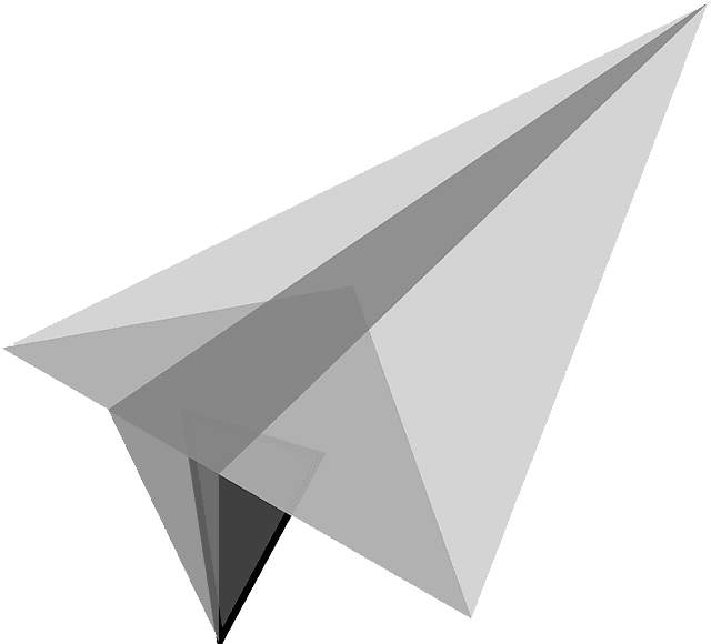 White Paper Plane - Origami Of Aeroplane Transparent, HD Png Download - Transparent PNG Free Download | PNGio