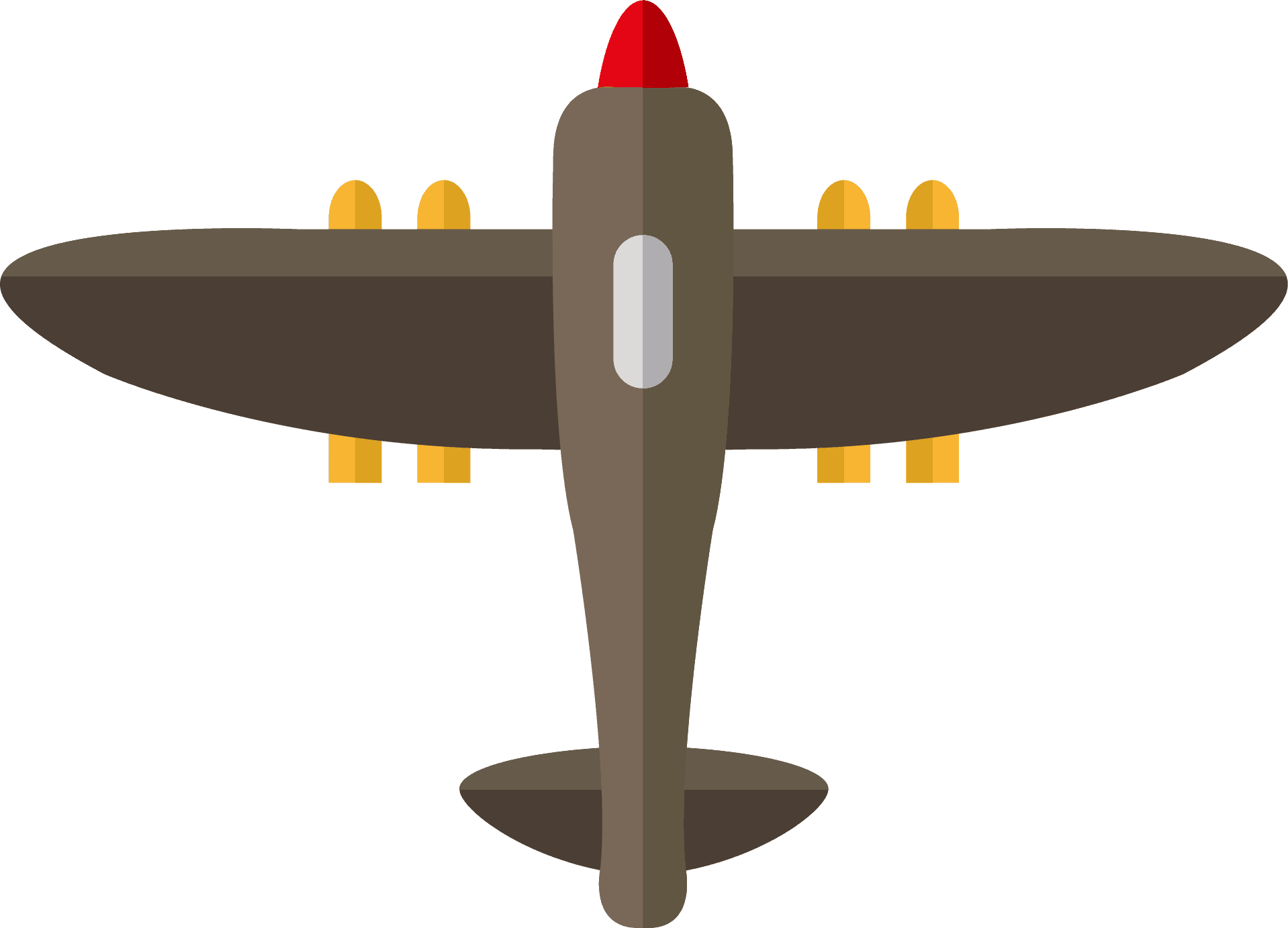 Transparent Avion Dibujo Png - Aviones De La Segunda Guerra Mundial Dibujos Animados, Png Download - Transparent PNG Free Download | PNGio