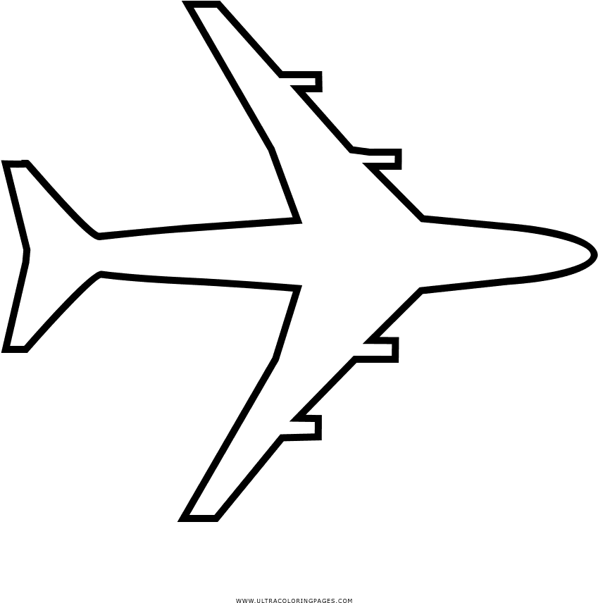 Airplane Coloring Page - Avião Tumblr Png, Transparent - Transparent PNG Free Download | PNGio