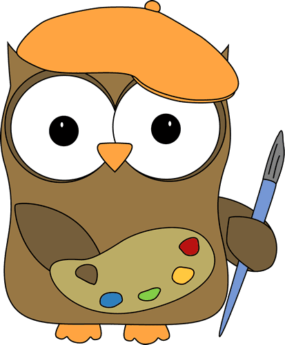 Owl French Artist Painter - Art Owl Clipart - Free Transparent PNG Clipart Images Download. - Transparent PNG Free Download | PNGio