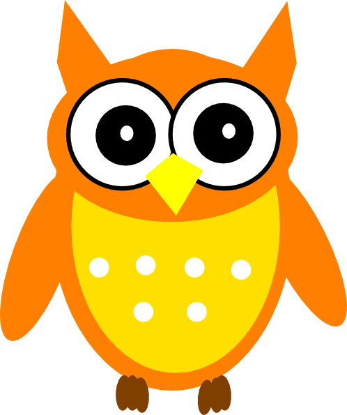 Orange Owl Clip Art - Orange Owl Clip Art - Free Transparent PNG Clipart Images Download. - Transparent PNG Free Download | PNGio