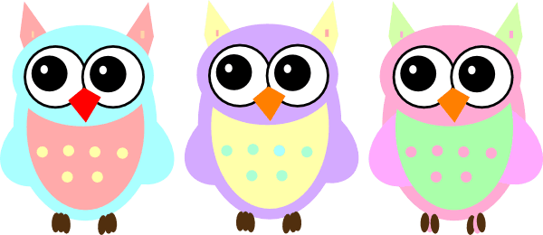 Clip Art Of Baby Owls Pastel At Clker Com Vector Online - Baby Owl Clip Art - Free Transparent PNG Clipart Images Download. - Transparent PNG Free Download | PNGio