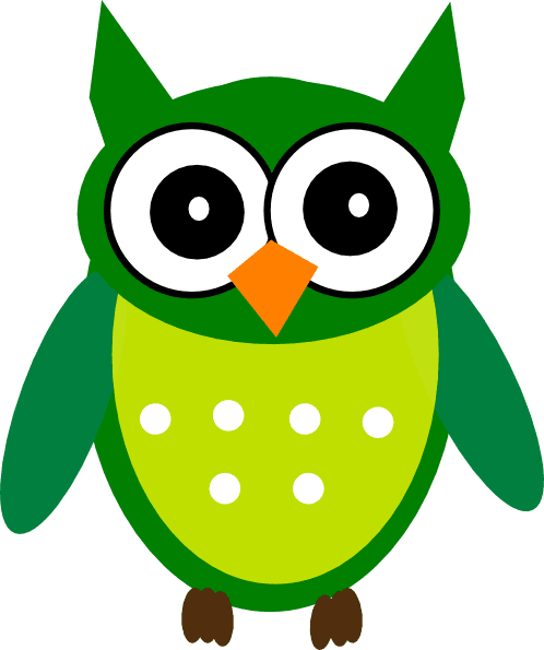 Owl, Clip Art, First Day Of Class, Illustrations, Owls - Owl Clipart Green - Free Transparent PNG Clipart Images Download. - Transparent PNG Free Download | PNGio
