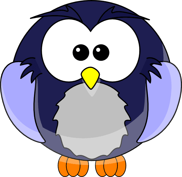 Buho Clip Art At Clker - Owl Cartoon - Free Transparent PNG Clipart Images Download. - Transparent PNG Free Download | PNGio