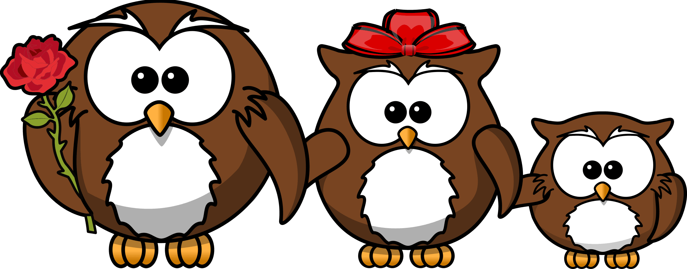 Pictures Of A Cartoon Family - Cartoon Owl - Free Transparent PNG Clipart Images Download. - Transparent PNG Free Download | PNGio