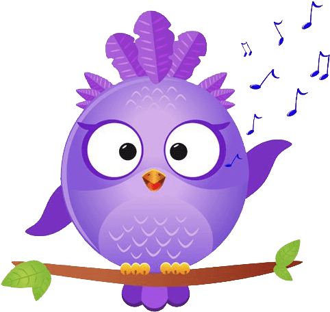 Corujinha Lilas 07 - Owl With Magnifying Glass - Free Transparent PNG Clipart Images Download. - Transparent PNG Free Download | PNGio