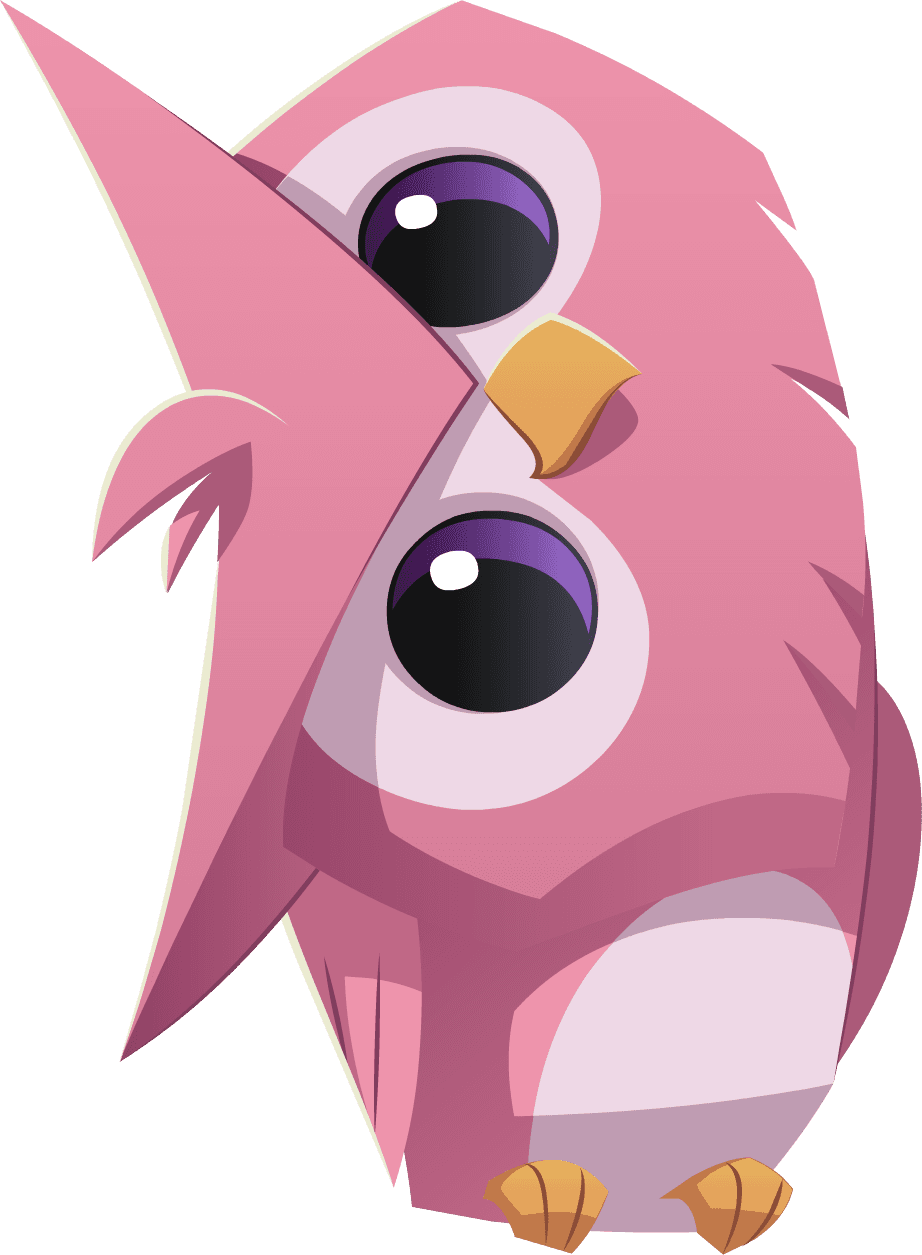 Pink Owl - Animal Jam Owl - Free Transparent PNG Clipart Images Download. - Transparent PNG Free Download | PNGio