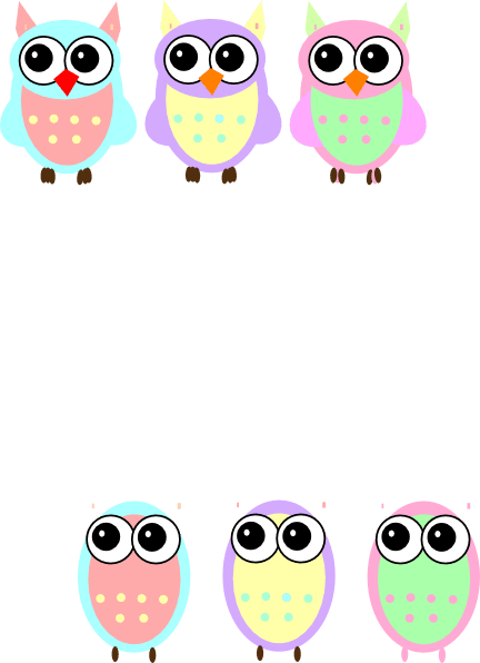 Pastel Owls - Free Transparent PNG Clipart Images Download. - Transparent PNG Free Download | PNGio