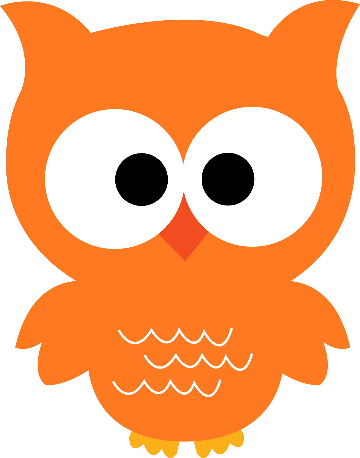 Giggle And Print - Cartoon Owl - Free Transparent PNG Clipart Images Download. - Transparent PNG Free Download | PNGio