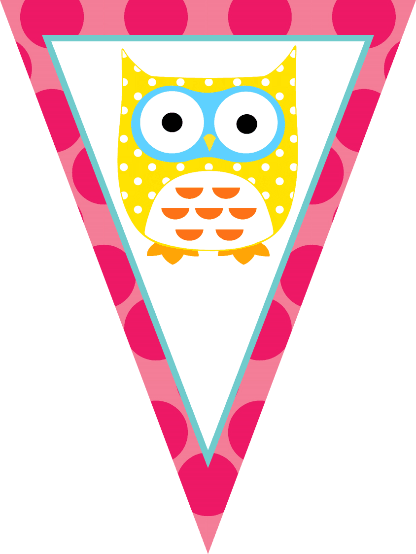Pennant Owl Banner - Owl - Free Transparent PNG Clipart Images Download. - Transparent PNG Free Download | PNGio