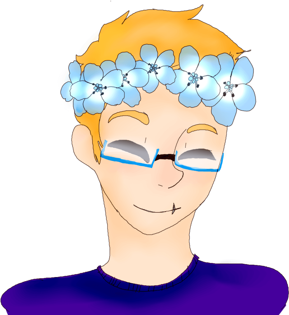 Jason Grace Flower Crown By Owl-mom - Owl - Free Transparent PNG Clipart Images Download. - Transparent PNG Free Download | PNGio