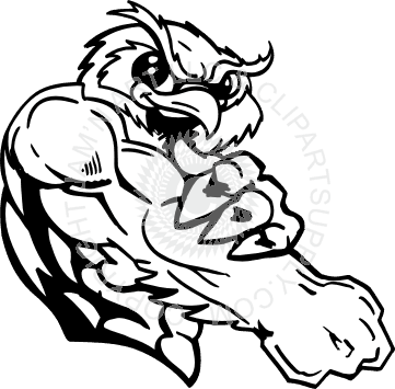 Muscular Owl Cartoon - Free Transparent PNG Clipart Images Download. - Transparent PNG Free Download | PNGio