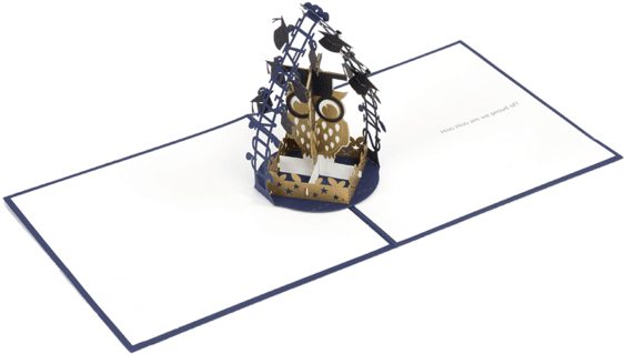 Graduation Owl - Paperpopcards, Graduation Owl - Amazing 3d Greeting - Free Transparent PNG Clipart Images Download. - Transparent PNG Free Download | PNGio