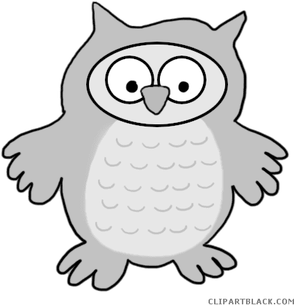 Baby Owl Animal Free Black White Clipart Images Clipartblack - Owl - Free Transparent PNG Clipart Images Download. - Transparent PNG Free Download | PNGio