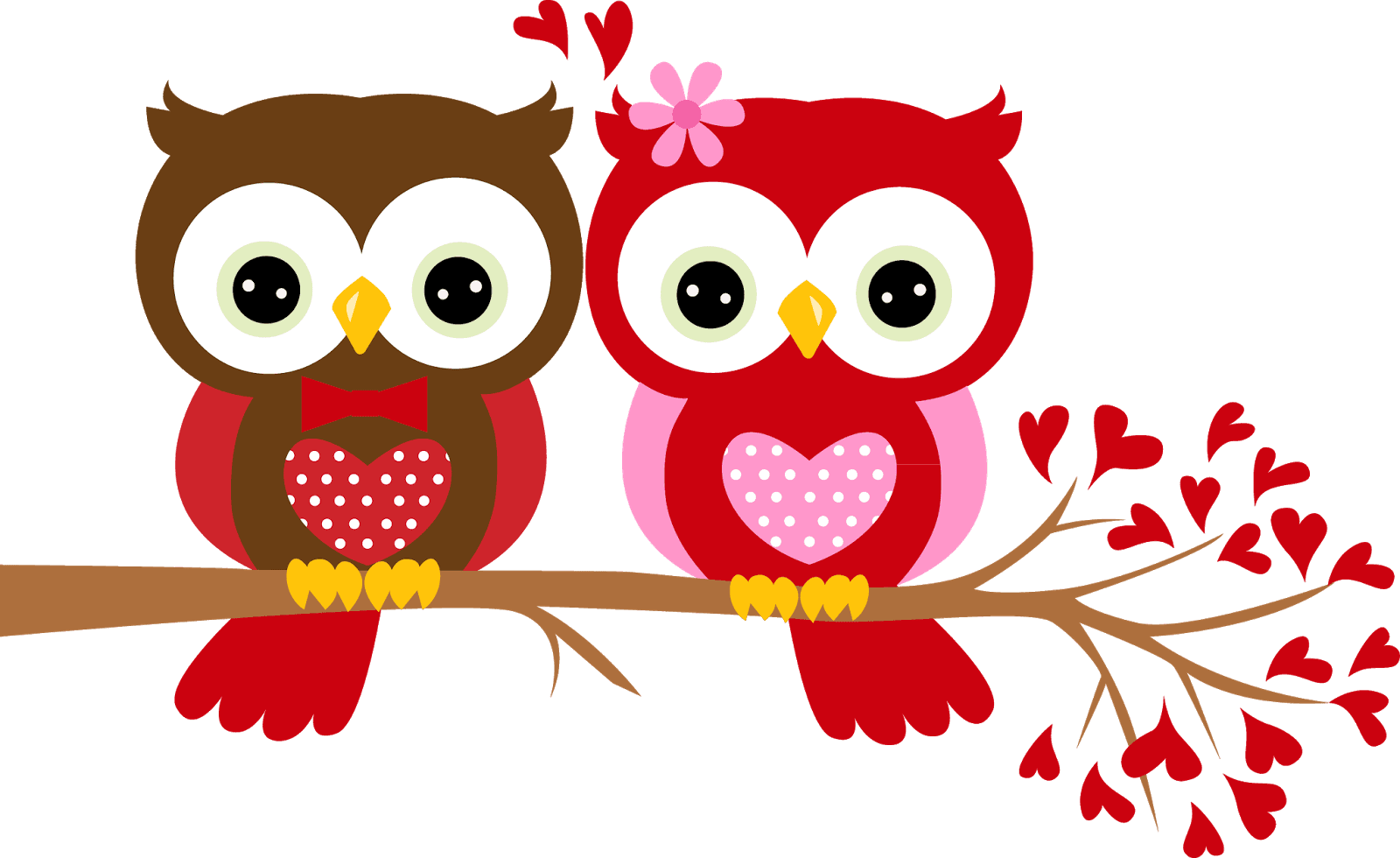 Happy Valentines Day Owl - Free Transparent PNG Clipart Images Download. - Transparent PNG Free Download | PNGio