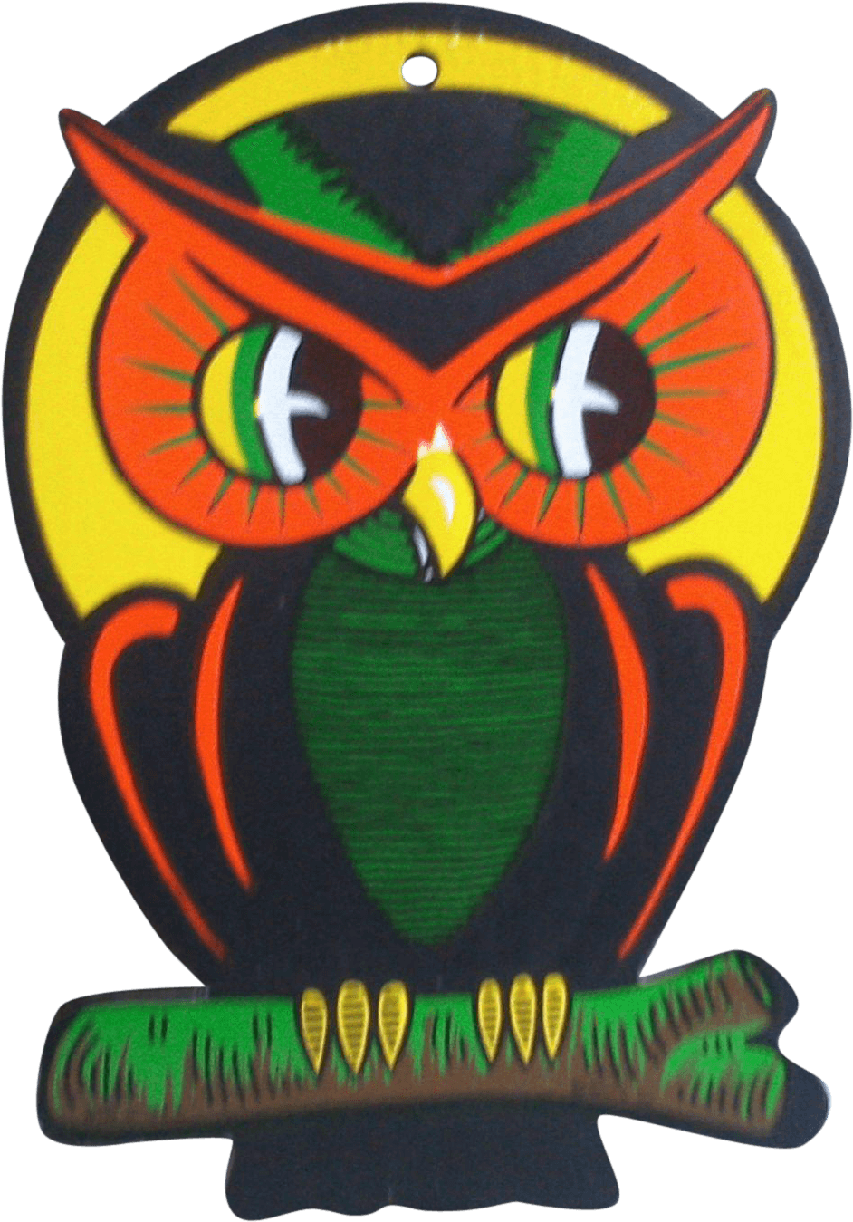 Vintage ~ Beistle ~ Owll ~ Die Cut Halloween Decor - Vintage Halloween Owl - Free Transparent PNG Clipart Images Download. - Transparent PNG Free Download | PNGio