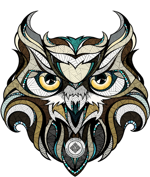 Landyachtz // New Graphics On Behance Andreas Preis - My Wonderful Walls Owl Wall Decal Size: Medium - Free Transparent PNG Clipart Images Download. - Transparent PNG Free Download | PNGio