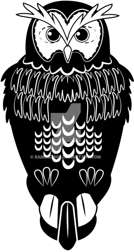 Owl Silhouette By Ramirez909 - Owl Silhouette - Free Transparent PNG Clipart Images Download. - Transparent PNG Free Download | PNGio