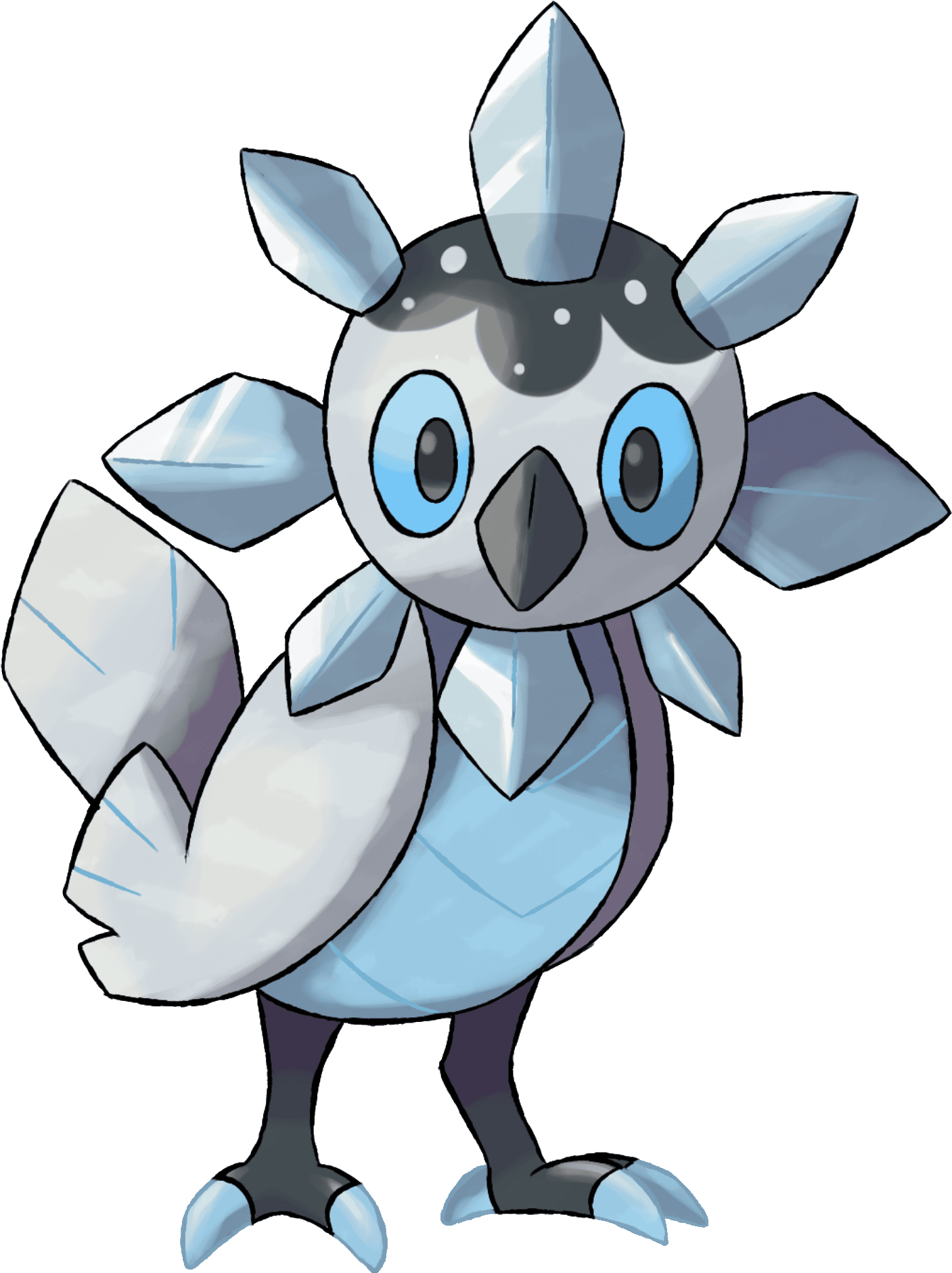 Clover Clipart Owl - Snowy Owl Pokemon - Free Transparent PNG Clipart Images Download. - Transparent PNG Free Download | PNGio