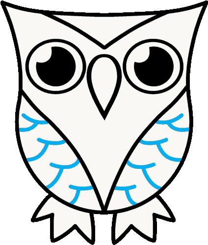 How To Draw Owl - Cartoon Owl - Free Transparent PNG Clipart Images Download. - Transparent PNG Free Download | PNGio