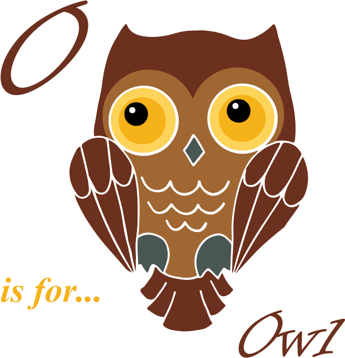 O Is For - Owl - Free Transparent PNG Clipart Images Download. - Transparent PNG Free Download | PNGio