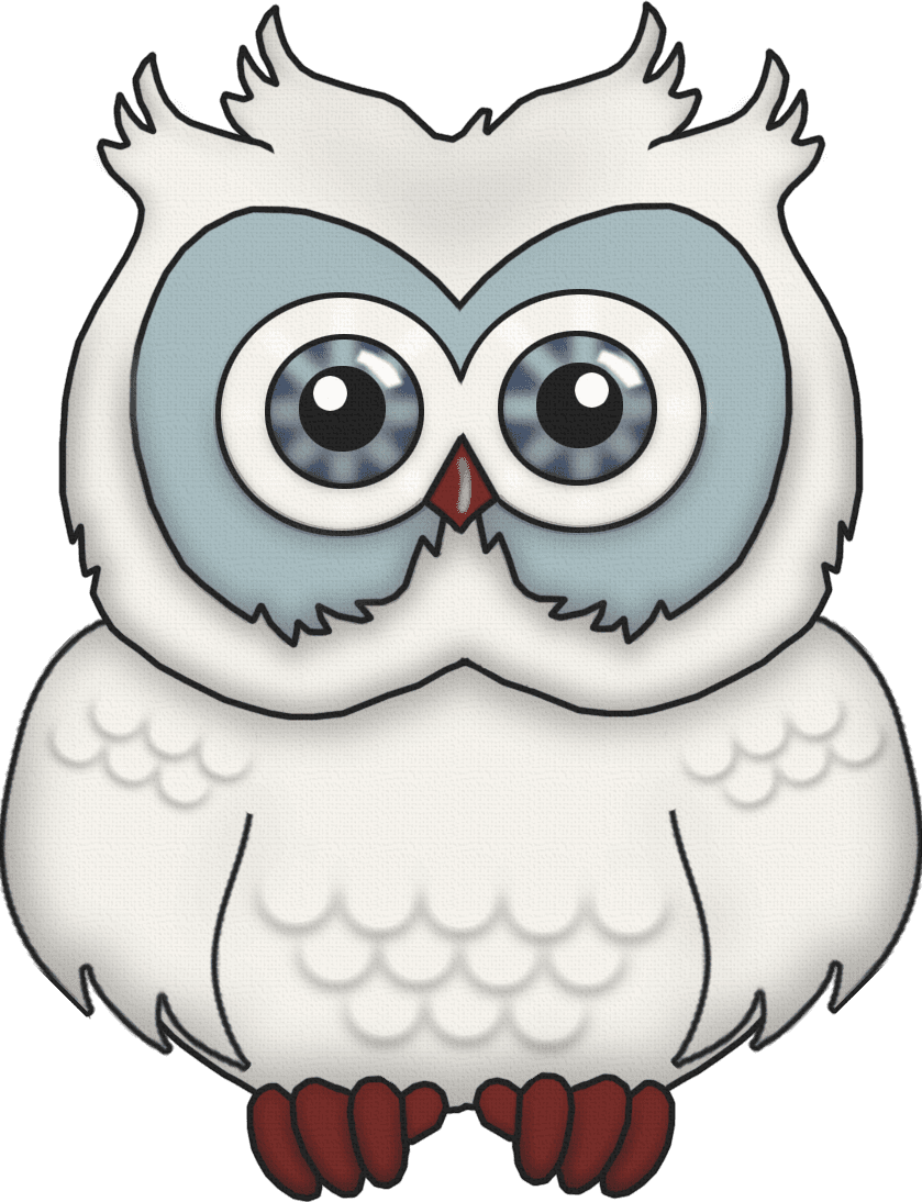 Pin By Júlía Garðarsdóttir On Illustrations - Cute Snowy Owl Clipart - Free Transparent PNG Clipart Images Download. - Transparent PNG Free Download | PNGio