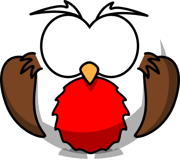 Red Robin Free Clip Art - Cartoon Owl - Free Transparent PNG Clipart Images Download. - Transparent PNG Free Download | PNGio