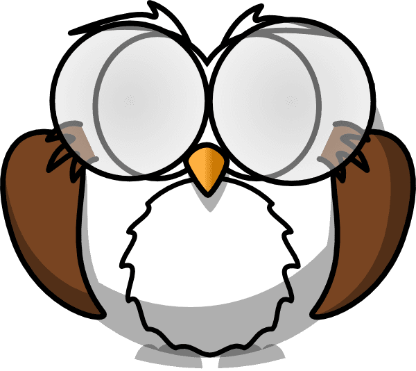 Suspicious Owl 2 Clip Art At Clker Com Vector Clip - Owl Coloring Pages - Free Transparent PNG Clipart Images Download. - Transparent PNG Free Download | PNGio