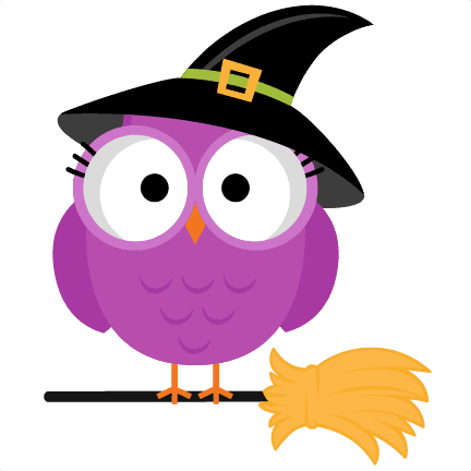 Cute Witch Clipart Free - Cute Halloween Owl - Free Transparent PNG Clipart Images Download. - Transparent PNG Free Download | PNGio