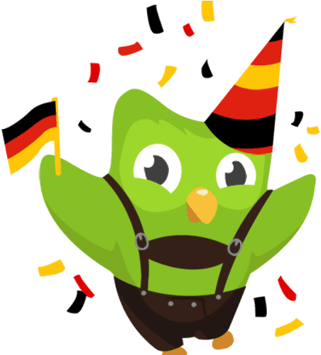 Duolingo Owl German - Free Transparent PNG Clipart Images Download. - Transparent PNG Free Download | PNGio
