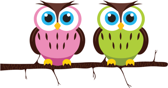 Pen Tool Illustration Of Two Owls In A Tree - Owl Owl Owl Rectangle Sticker - Free Transparent PNG Clipart Images Download. - Transparent PNG Free Download | PNGio